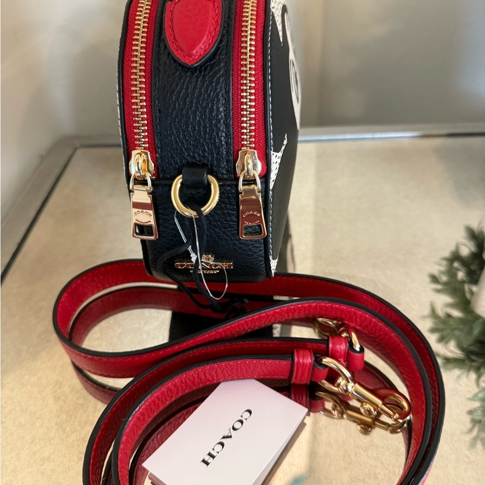 Coach Disney Mickey Mouse X Keith
Haring Serena Satchel New without Tags - Picture 6 of 9